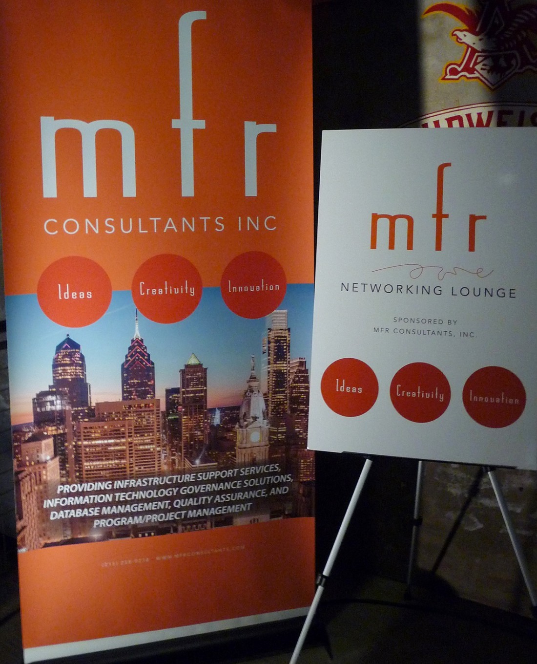 MFR consultants networking lounge from phorum philly 2016